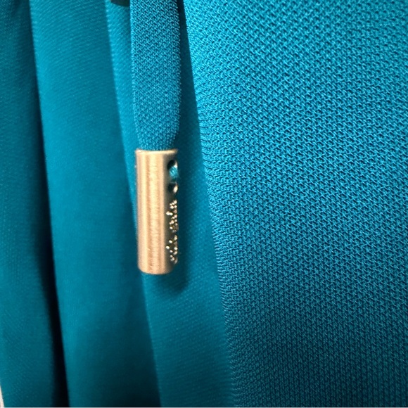 Cult Gaia Artemis Dress Seamoss Teal Embellished Mini beaded Revolve $1195 M - Picture 11 of 16